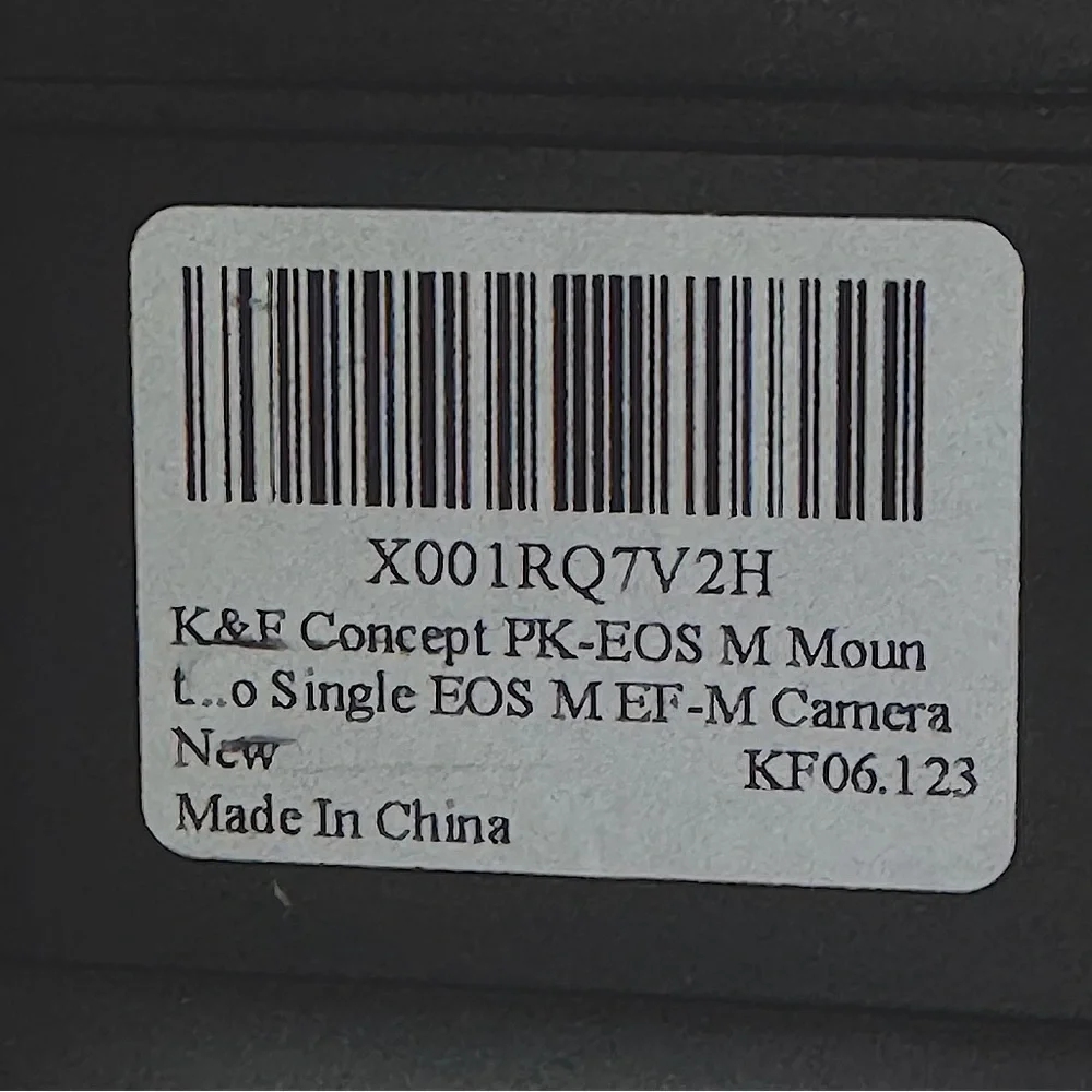 K&F Concept PK-EOS M Lens Mount Adapter‎